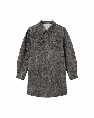 ROBE COURTE LEOPARD SALLY