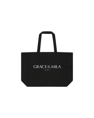 TOTE BAG NOIR SESAME