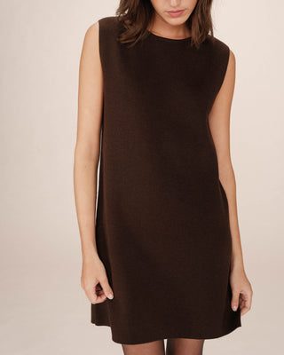 ROBE COURTE CHOCOLAT SARAH