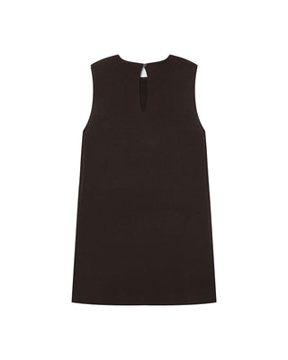 ROBE COURTE CHOCOLAT SARAH