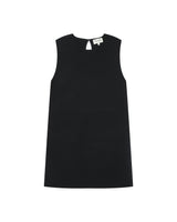 Short tailored dress black Sarah