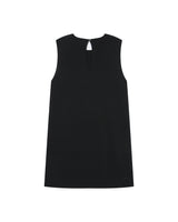 Short tailored dress black Sarah