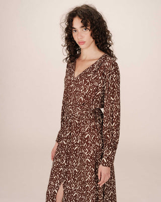 ROBE LONGUE CHOCOLAT SOISSON