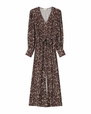 ROBE LONGUE CHOCOLAT SOISSON