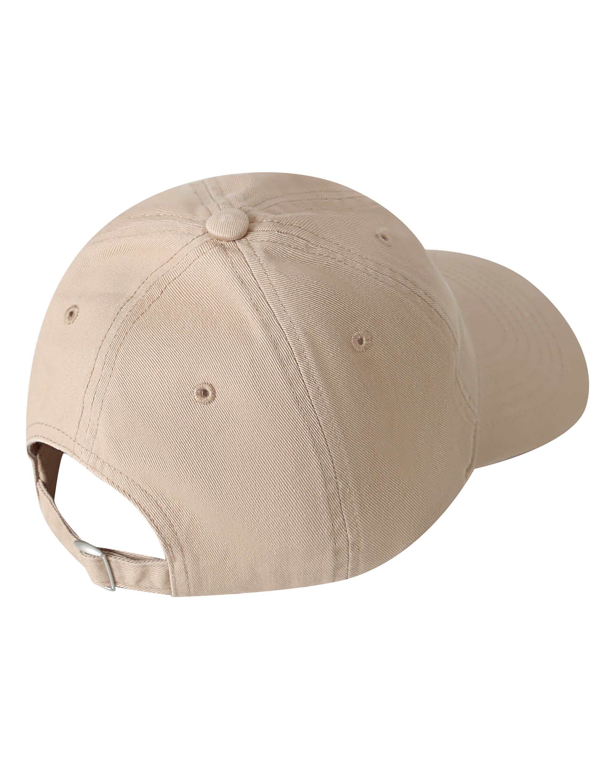 Casquette avec logo beige Slimane