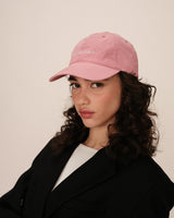 Casquette avec logo blush Slimane