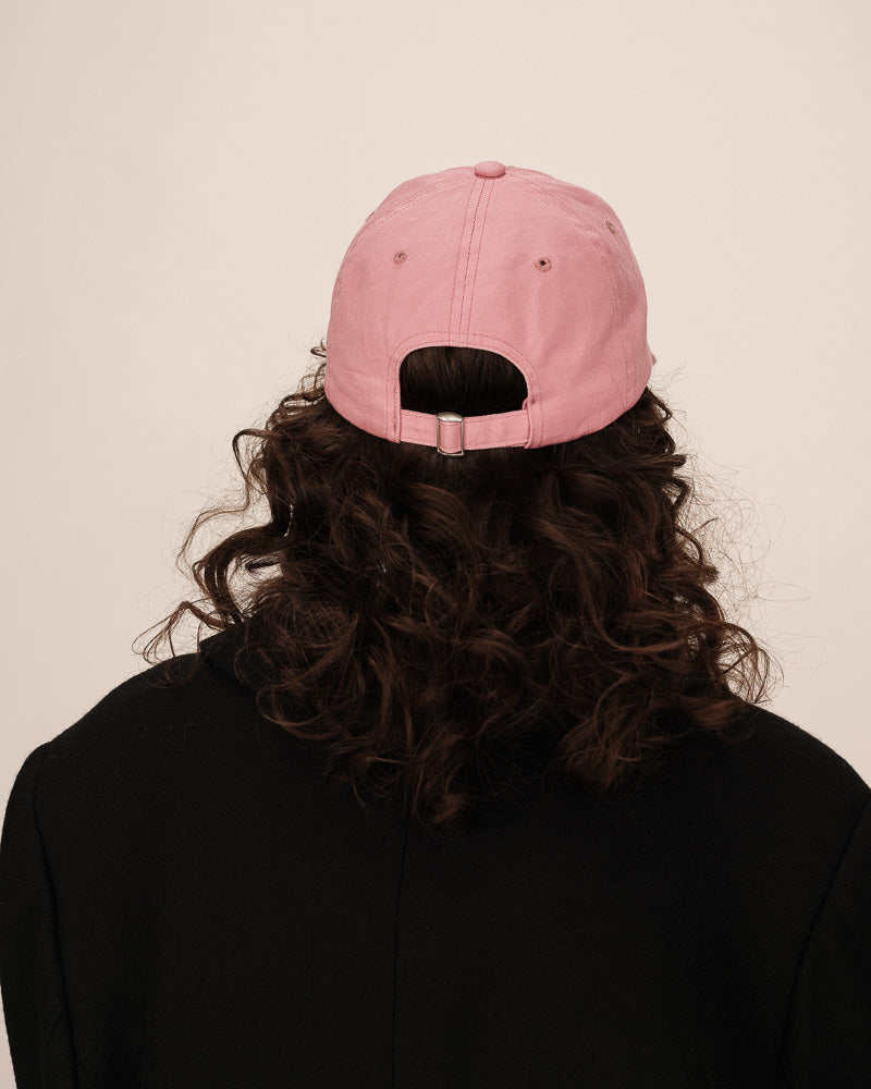 Casquette avec logo blush Slimane