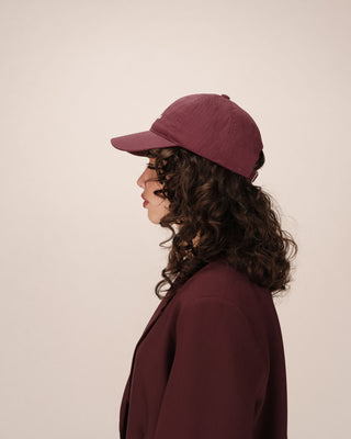 CASQUETTE BORDEAUX SLIMANE