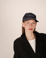 Casquette avec logo marine Slimane