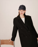 Casquette avec logo marine Slimane