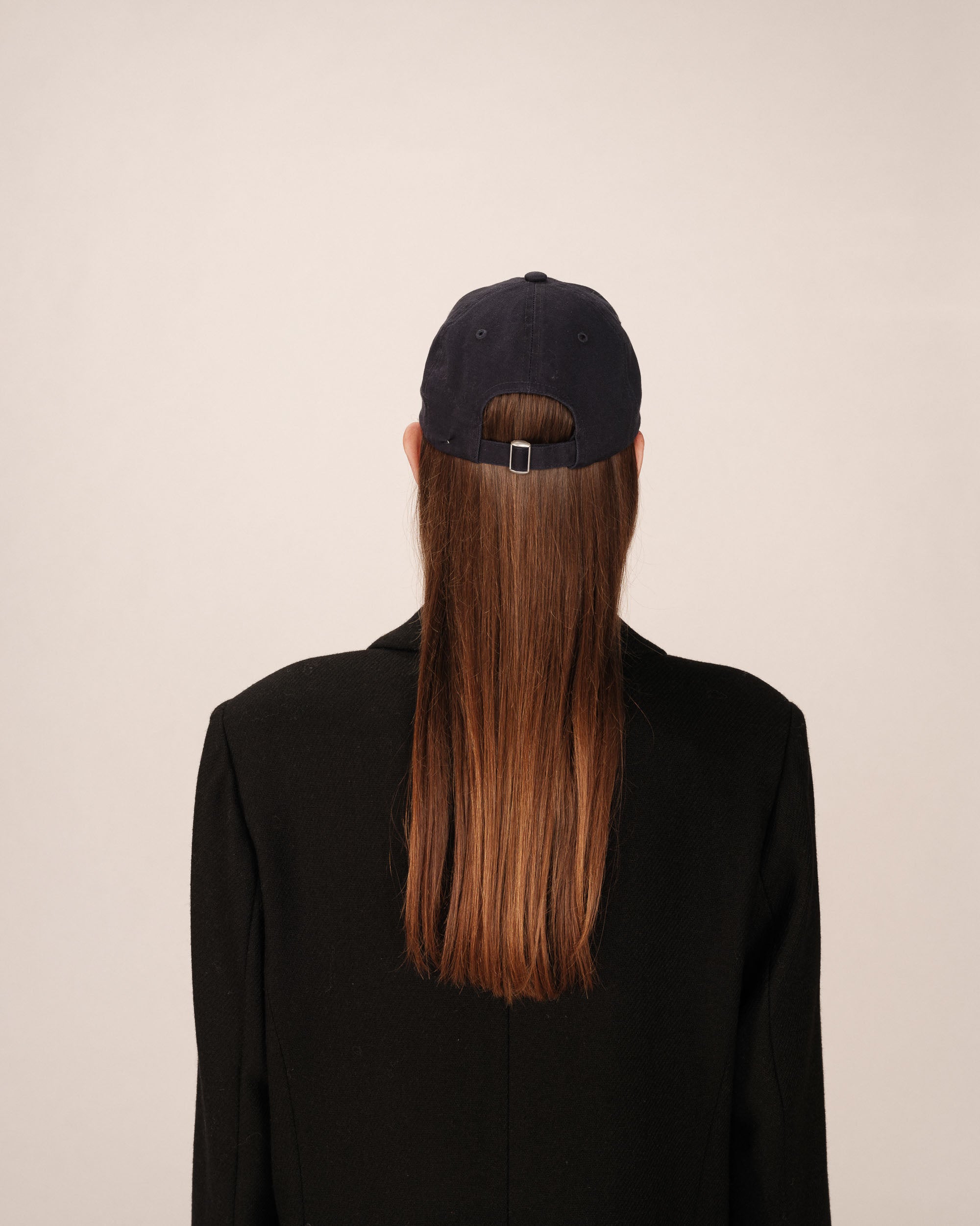 Casquette avec logo marine Slimane