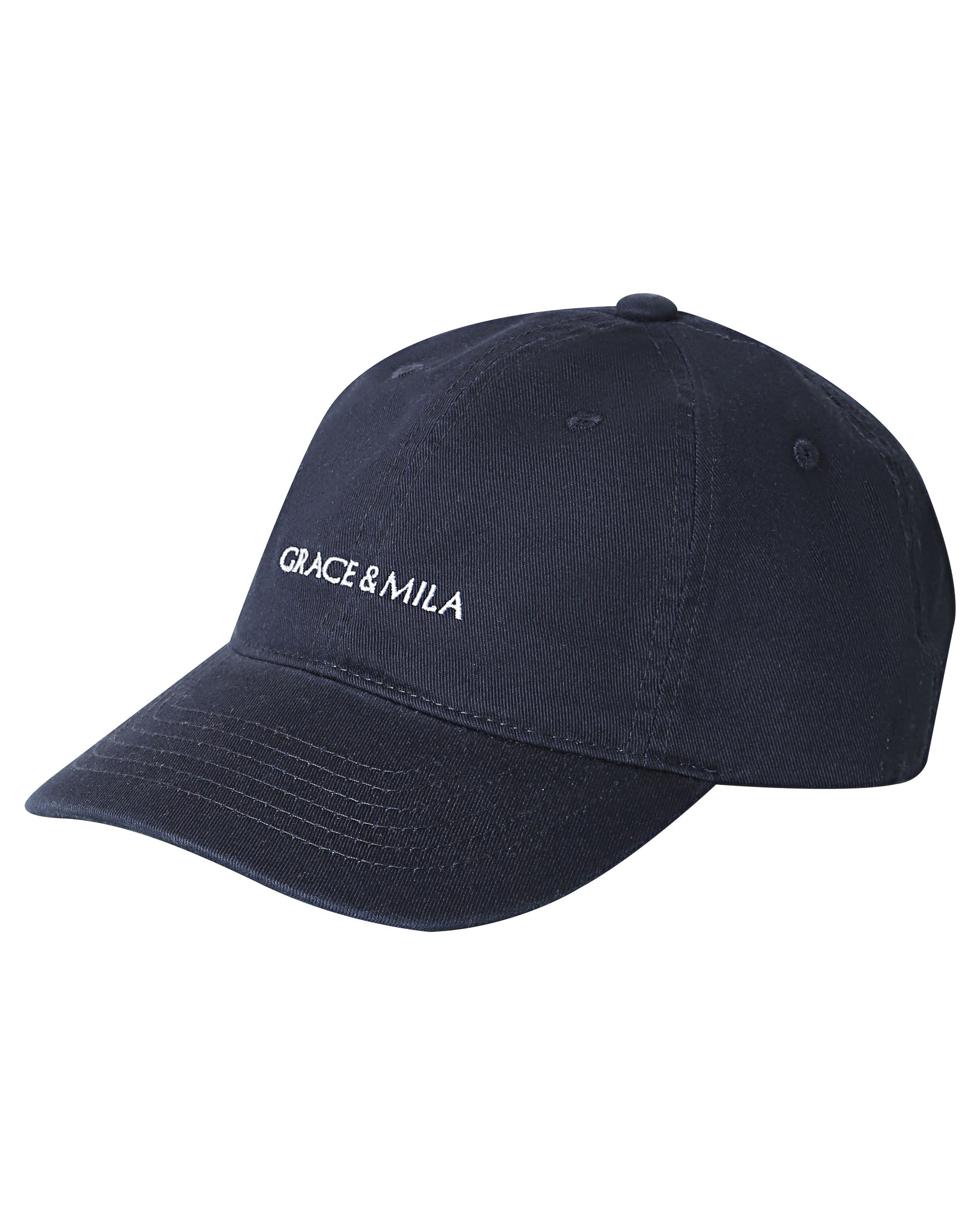 Casquette avec logo marine Slimane