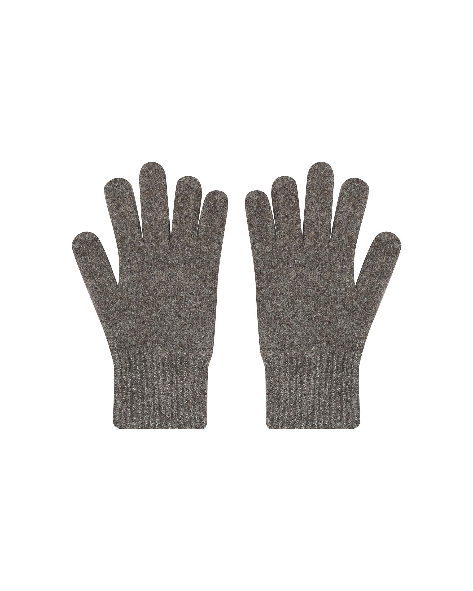 Knitted mittens mole Safe