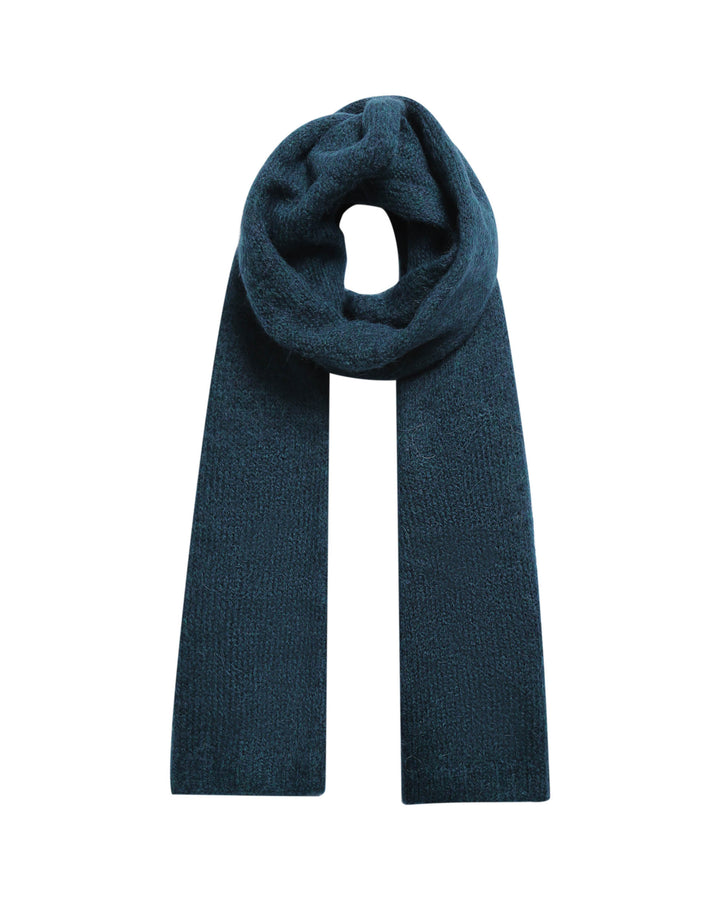 Echarpe en laine emeraude Saldana