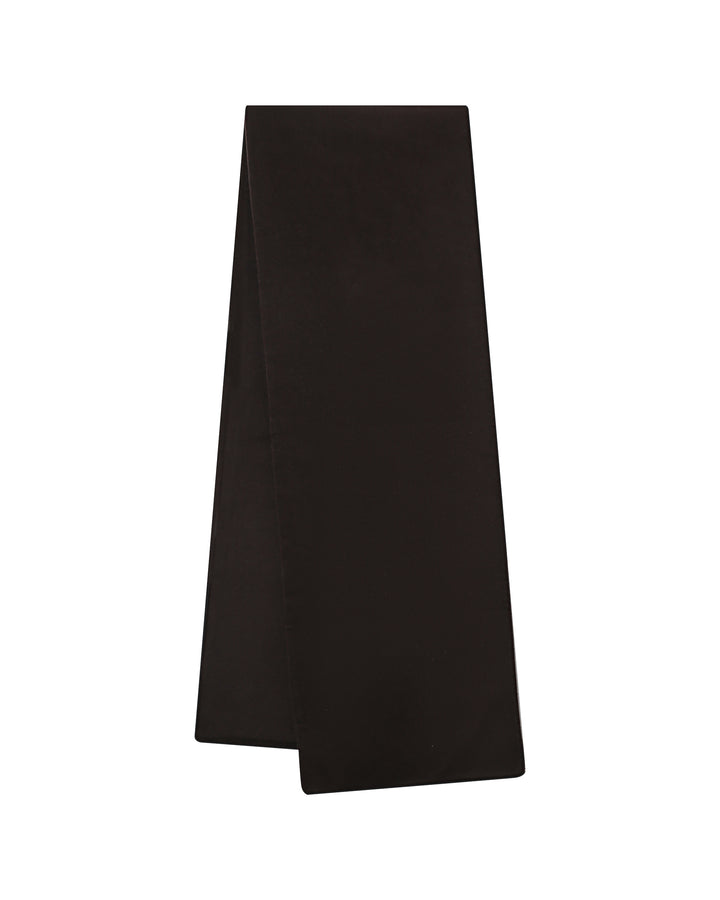 Echarpe en laine chocolat Siley