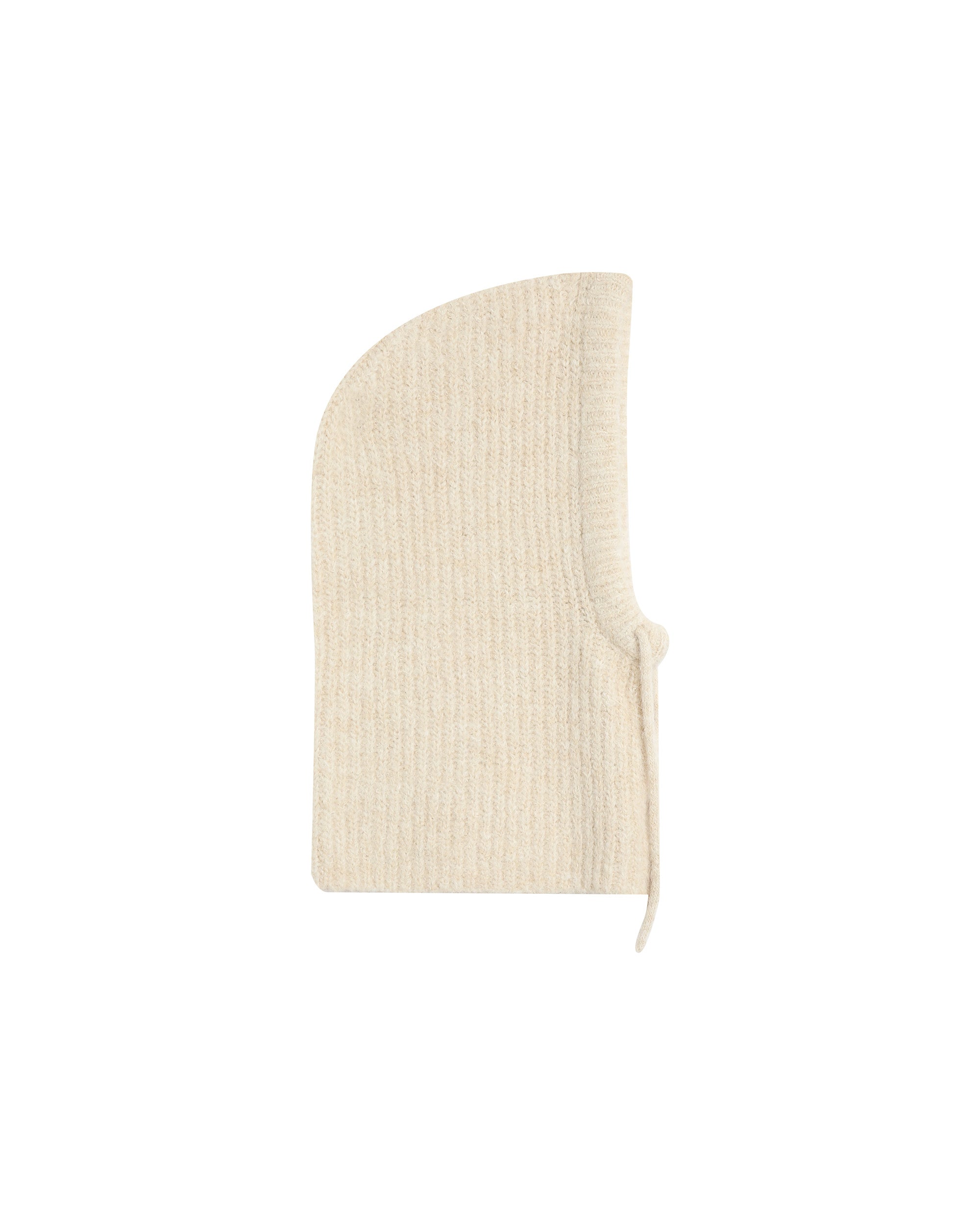 Knit balaclava vanilla Samourai