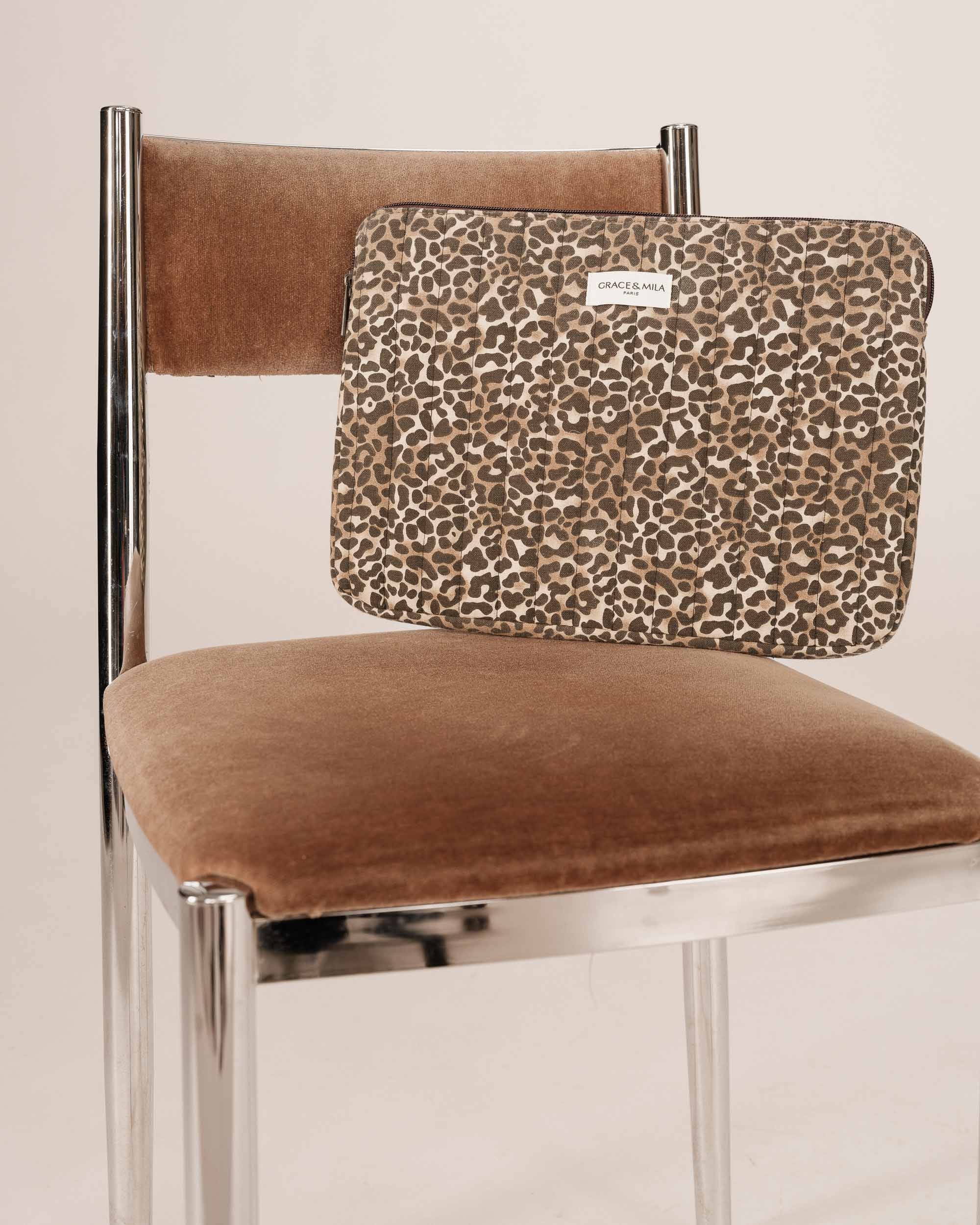 Laptop case leopard Sherry