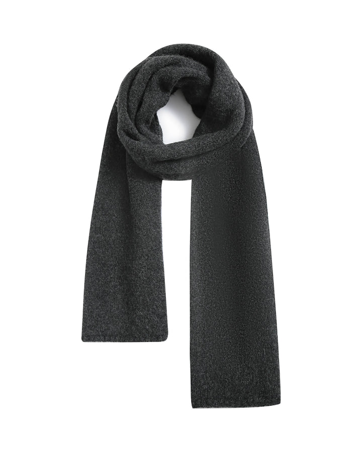 Echarpe en maille anthracite Sanguine