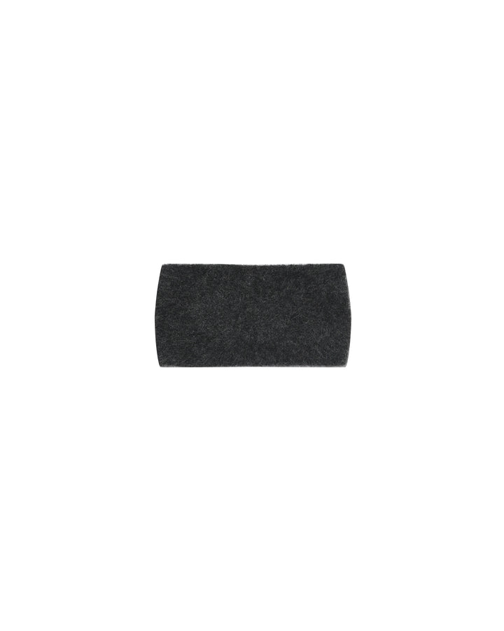 Knit headband anthracite Sana