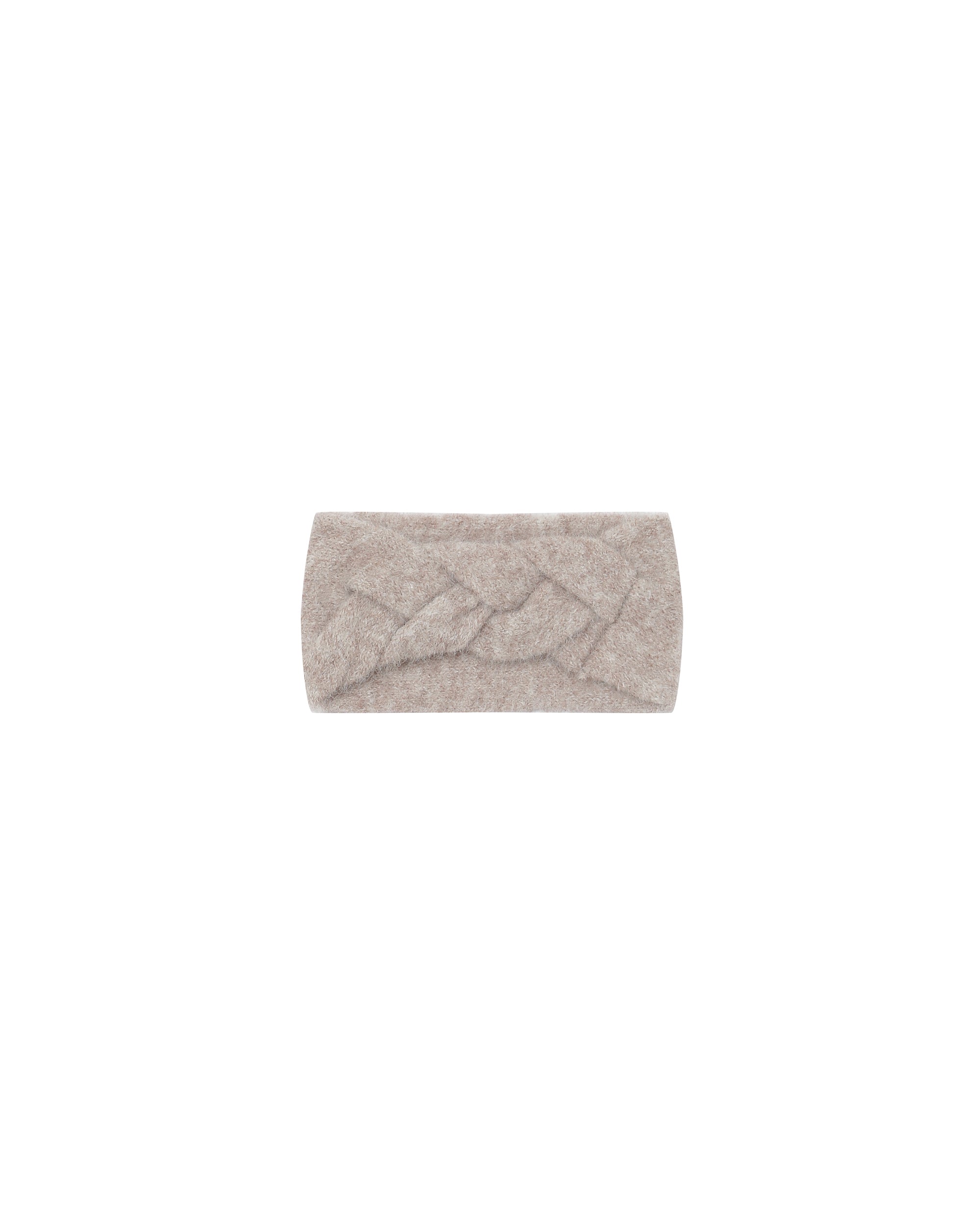 Bandeau en maille taupe Sana
