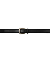 Faux leather belt black Sonatine