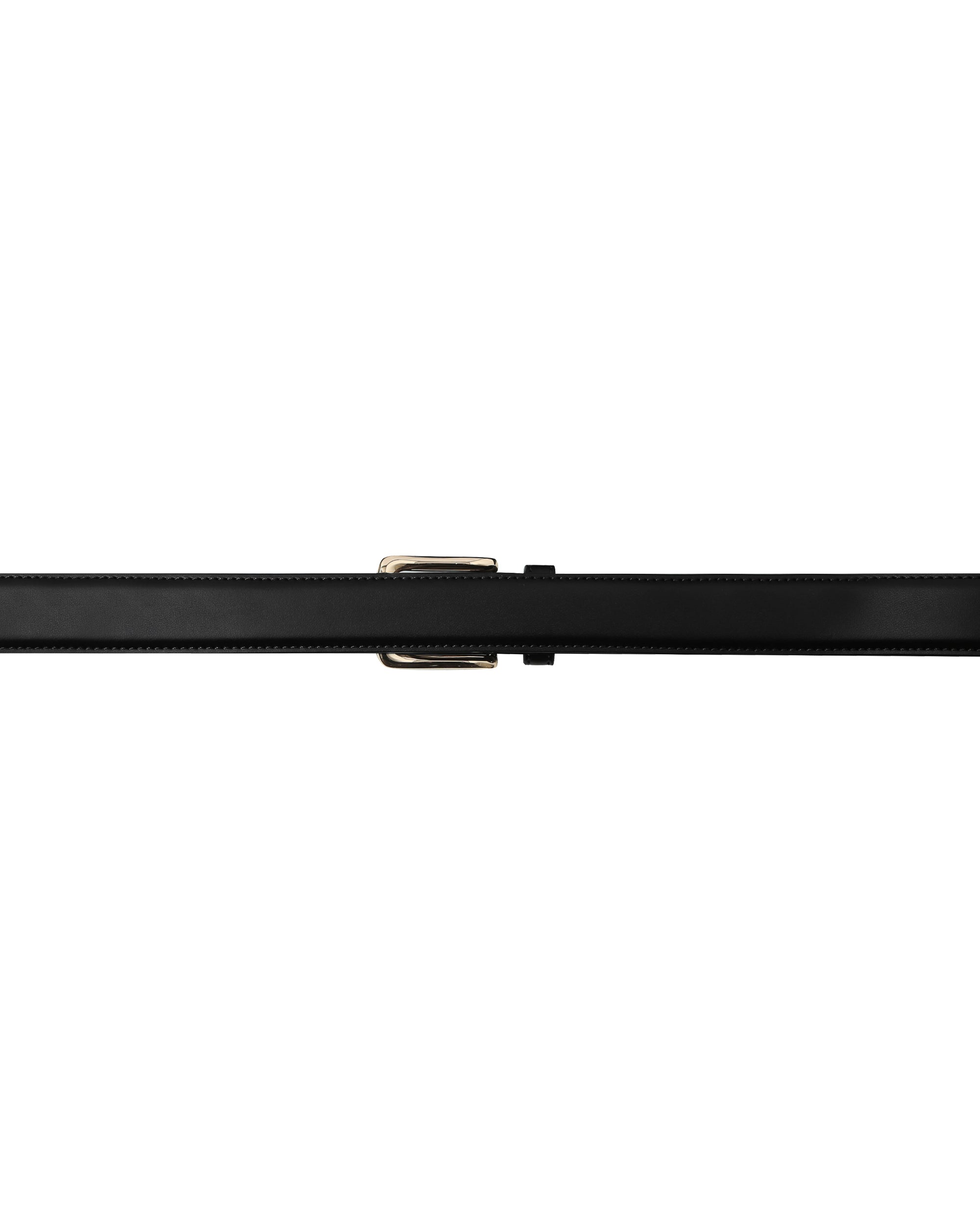 Faux leather belt black Sonatine