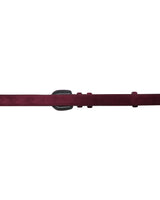Suede belt burgundy Scotland