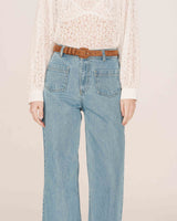 Ceinture en daim cognac Scotland