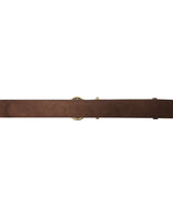 Suede-look belt chocolat Swinton