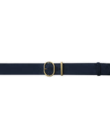 Suede-look belt navy Swinton