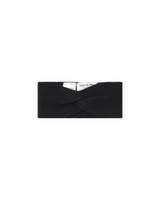Bandeau en maille noir Saladin