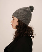 Knit beanie anthracite Salambo