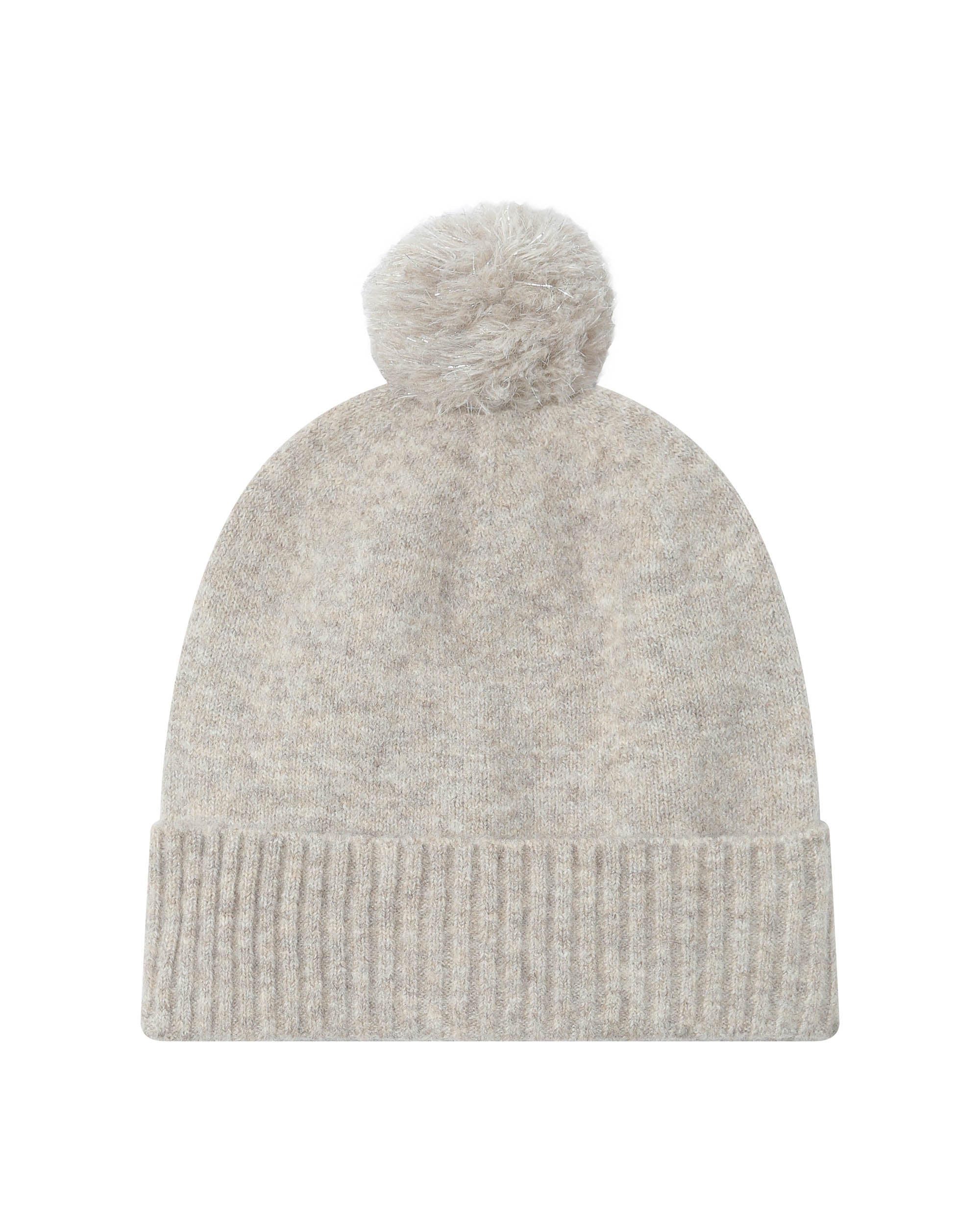 Knit beanie beige Salambo