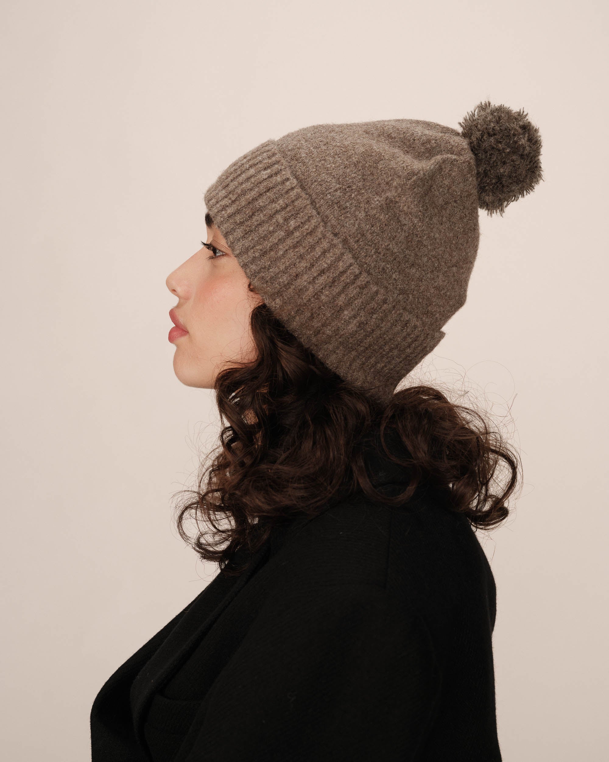 Knit beanie mole Salambo