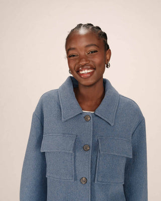 VESTE BLEU DENIM NOVEMBRE