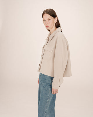 VESTE GREIGE NOVEMBRE