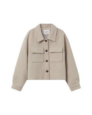 VESTE GREIGE NOVEMBRE