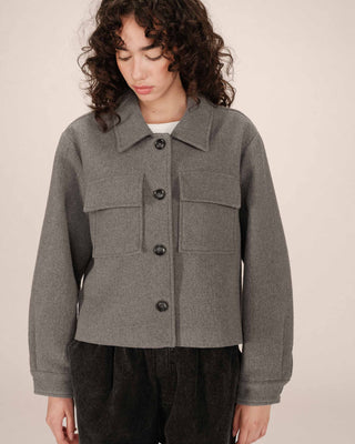 VESTE GRIS NOVEMBRE
