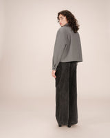 Wool boxy jacket gray Novembre