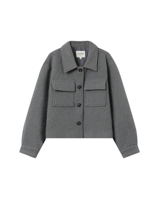 VESTE GRIS NOVEMBRE