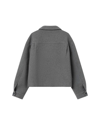 VESTE GRIS NOVEMBRE