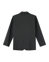 Straight striped blazer anthracite Silly