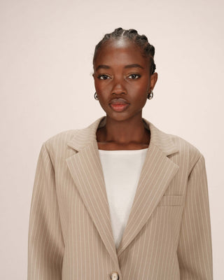 BLAZER GREIGE SILLY