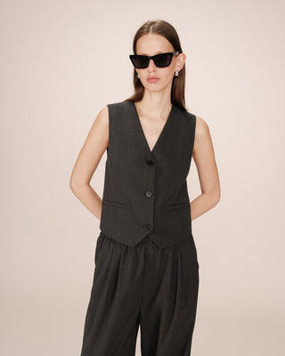 VESTE ANTHRACITE SISTER