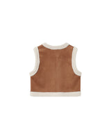 Suede and shearling jacket camel Sohen