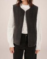 Faux shearling jacket anthracite Sinatra
