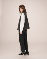 Faux shearling jacket anthracite Sinatra