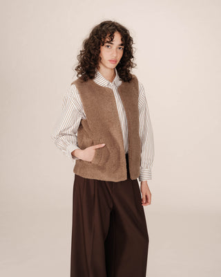VESTE TAUPE SINATRA