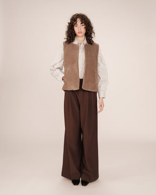 VESTE TAUPE SINATRA