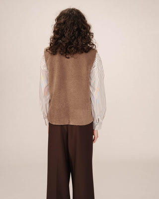 VESTE TAUPE SINATRA